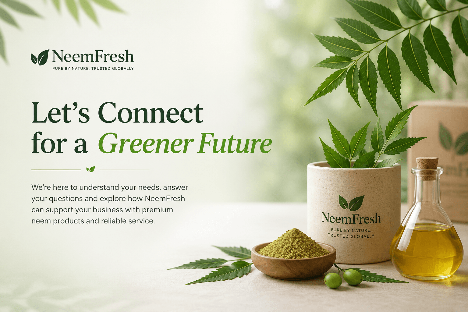 NeemFresh Manufacturing Facility