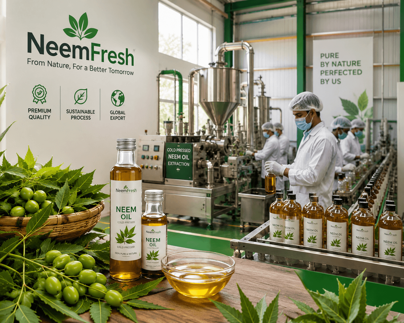NeemFresh Manufacturing Facility